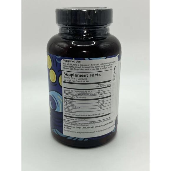 Slumble Sleep Aid 120 Capsules Exp 08/25 - Picture 2 of 3